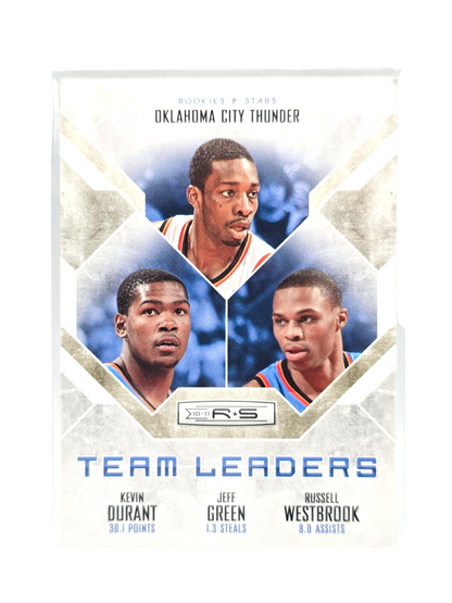 2019 Durant/Green/Westbrook #21 Panini Rookies & Stars #/499 Team Leaders