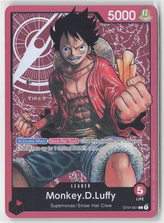 Monkey.D.Luffy ST01-001 One Piece TCG Revision Pack OPRP English