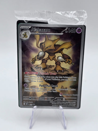 Alakazam Mega Evolution Promo Pokémon Center Stamped Sealed English