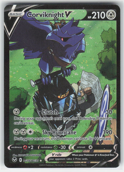 Corviknight V - SWSH12: TG SWSH12: Silver Tempest Trainer Gallery #TG18/TG30 Ult