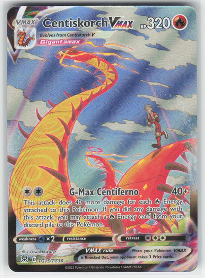 Centiskorch VMAX - SWSH11: TG SWSH11: Lost Origin Trainer Gallery #TG15/TG30 Ult