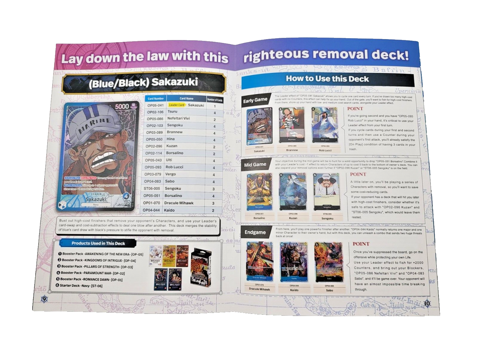 One Piece Card Game Player's Guide (Rare/Official) • Must-Have for Players