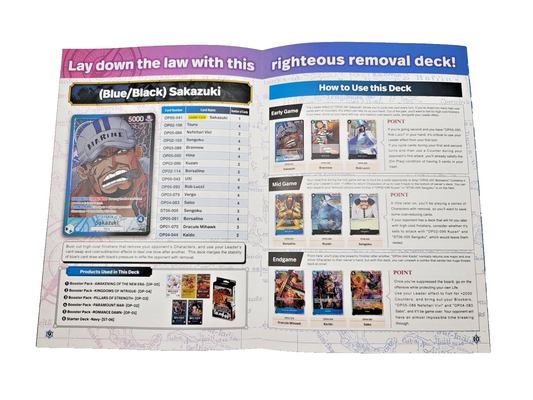 One Piece Card Game Player's Guide (Rare/Official) • Must-Have for Players