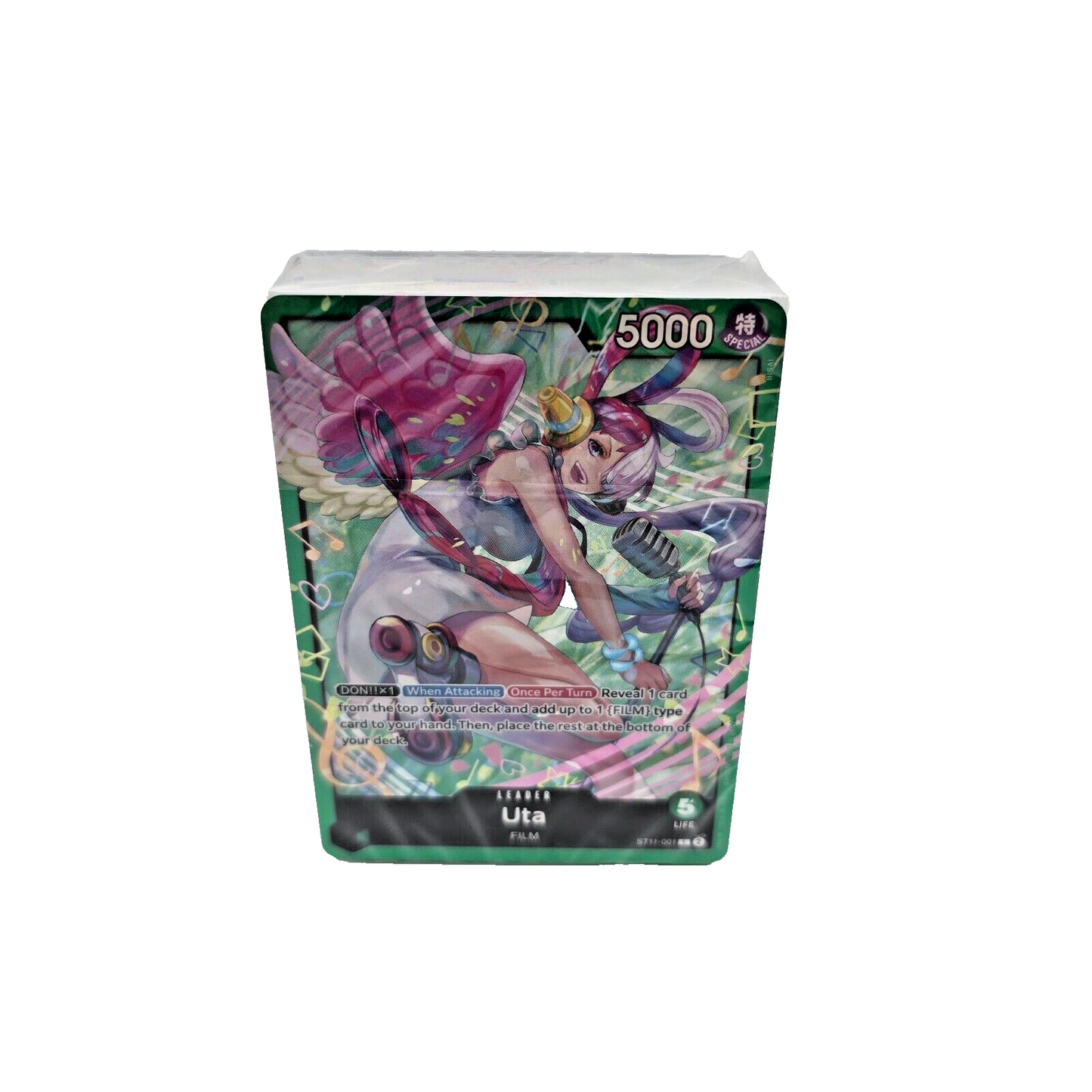 ONE PIECE Starter Deck 16: GREEN Uta - Starter Deck 16: GREEN Uta NO PRB-01 Pack