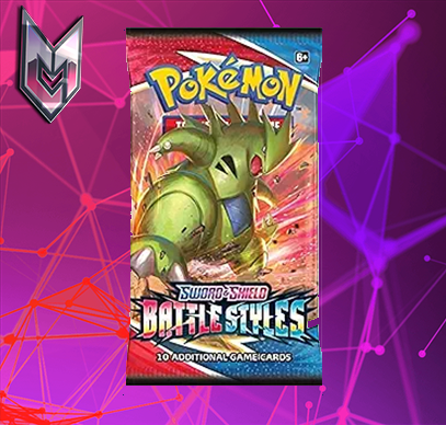 Pokemon BVattle Styles Booster Pack – Live Break – CiViC MiNiM