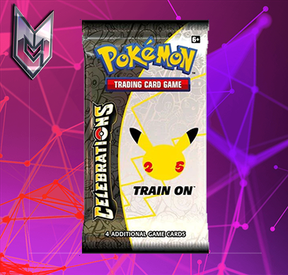 Pokemon Celebratios Booster Pack – Live Break – CiViC MiNiM