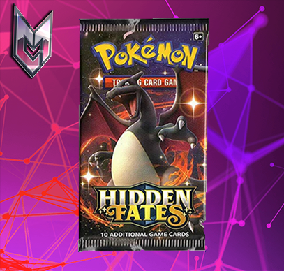 Pokemon Hidden Fates Booster Pack – Live Break – CiViC MiNiM