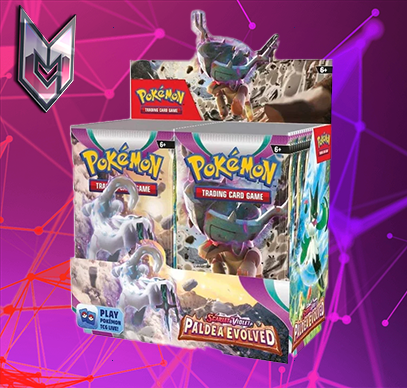 Pokemon Paldea Evolved Booster Box – Live Break – CiViC MiNiM