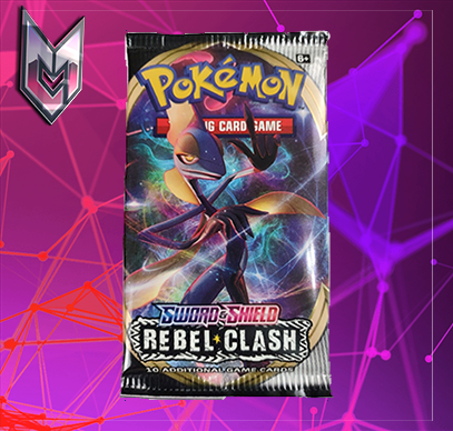 Pokémon Rebel Clash Booster Pack – Live Break – CiViC MiNiM