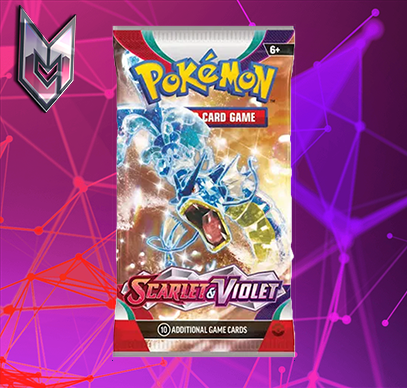 Pokemon Scarlet & Violet Booster Pack – Live Break – CiViC MiNiM