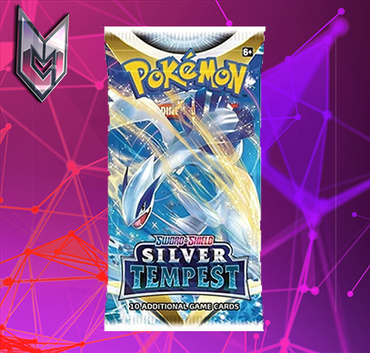 Pokémon Silver Tempest Booster Pack – Live Break – CiViC MiNiM