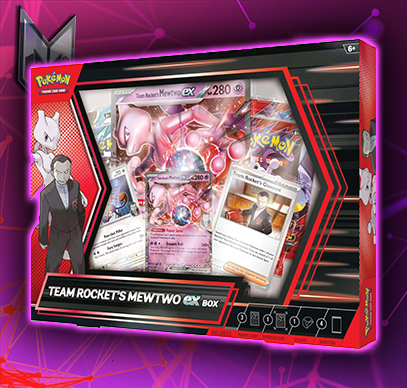 Team Rocket's Mewtwo ex Box